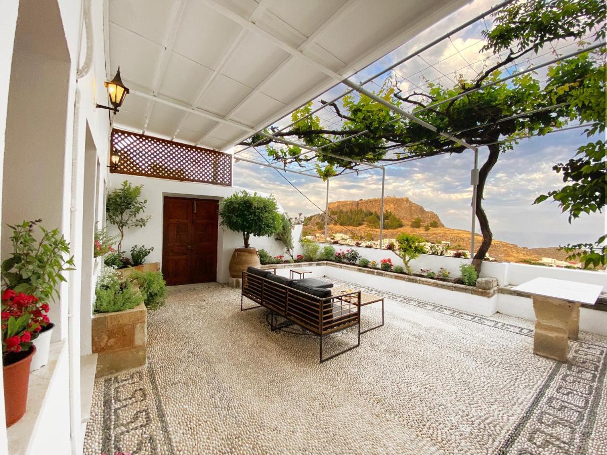 Arte Lindos Villa Exterior foto