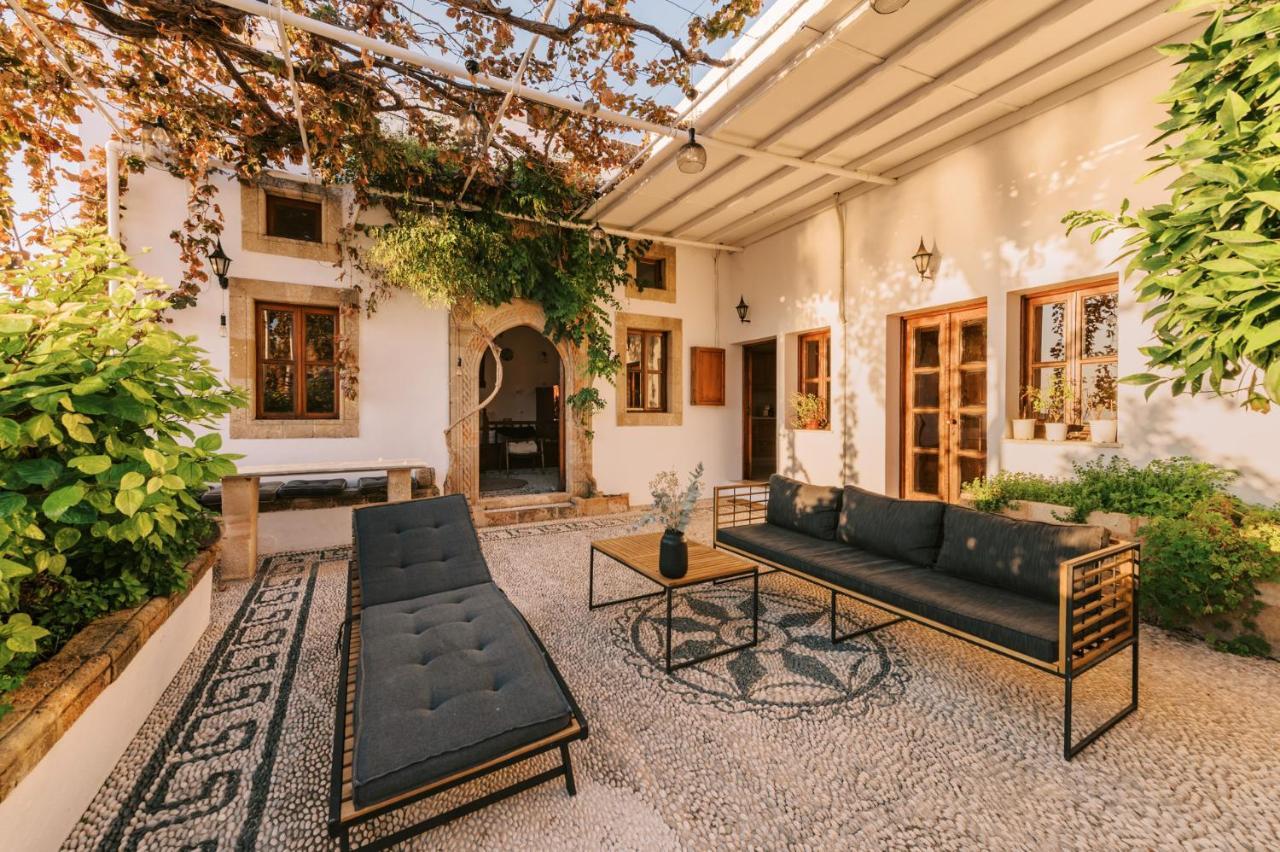 Arte Lindos Villa Exterior foto
