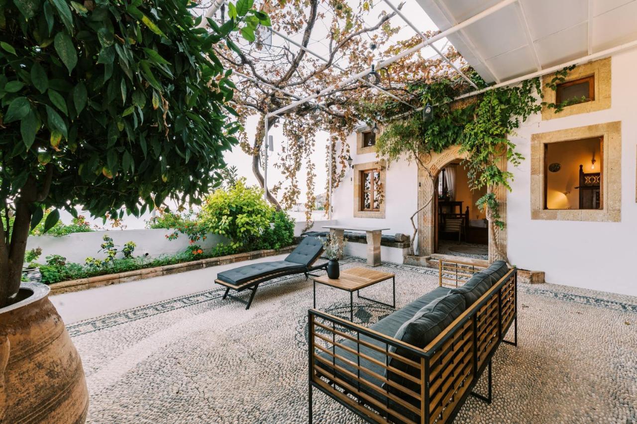 Arte Lindos Villa Exterior foto