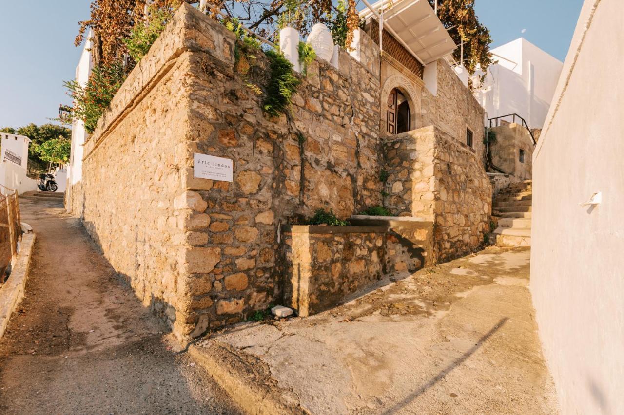 Arte Lindos Villa Exterior foto