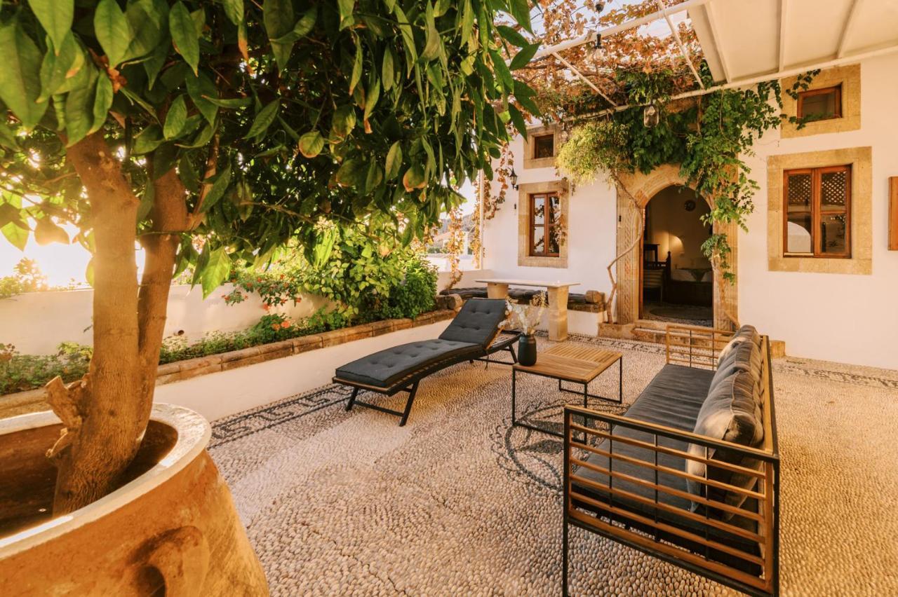 Arte Lindos Villa Exterior foto